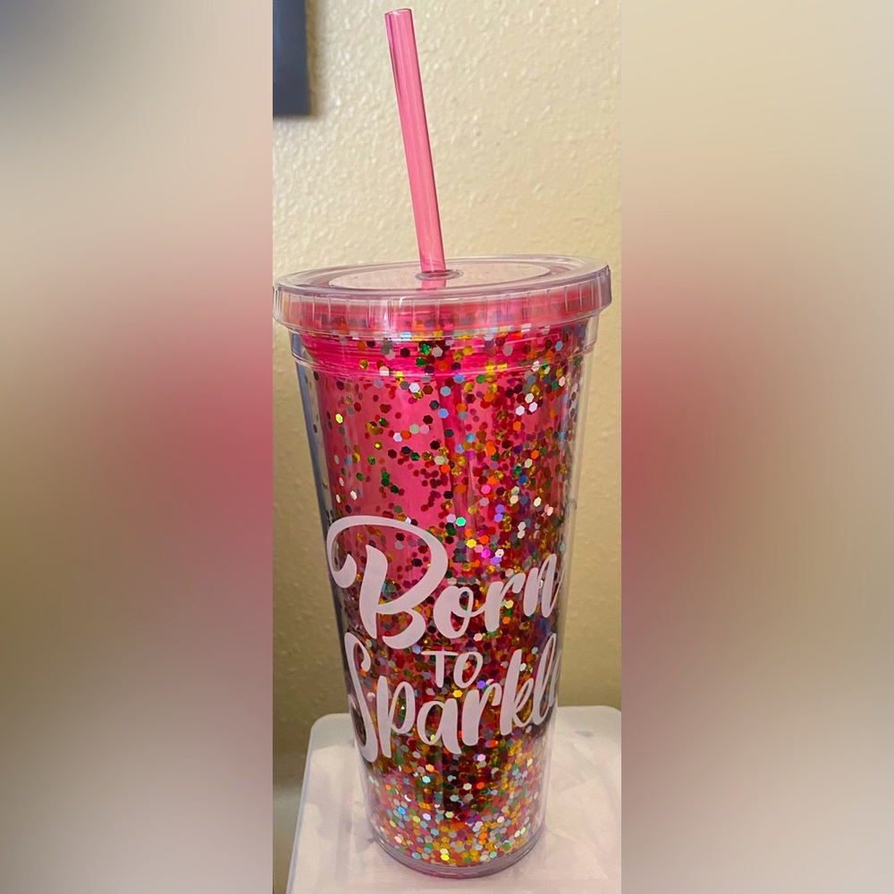 Pink Sparkle Tumbler